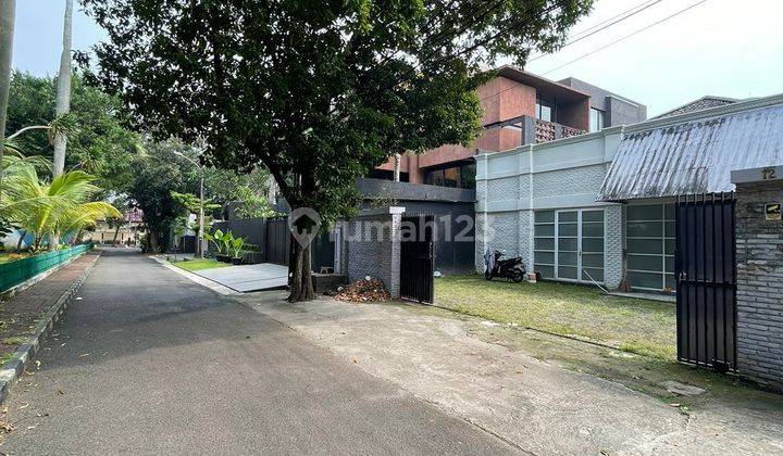 Rumah lama hitung tanah prime area di brawijaya kebayoran baru 1