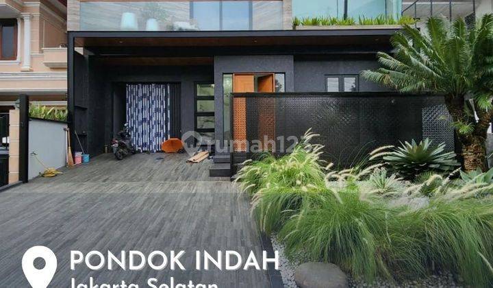 Rumah baru spek mewah design modern siap huni di Pondok indah 1