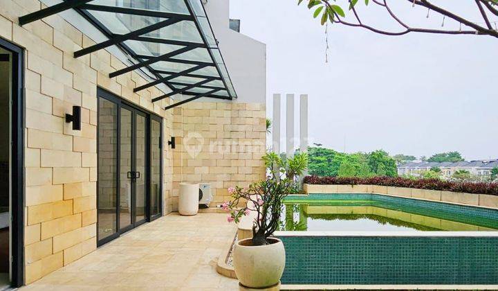 Rumah modern design modern siap huni dkt mrt di Lebak bulus 1