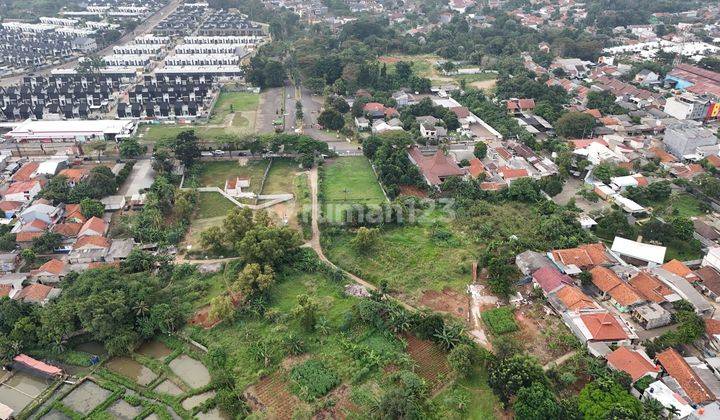 Tanah luas Lokasi di pinggir jalan raya sawangan cck perumahan 2