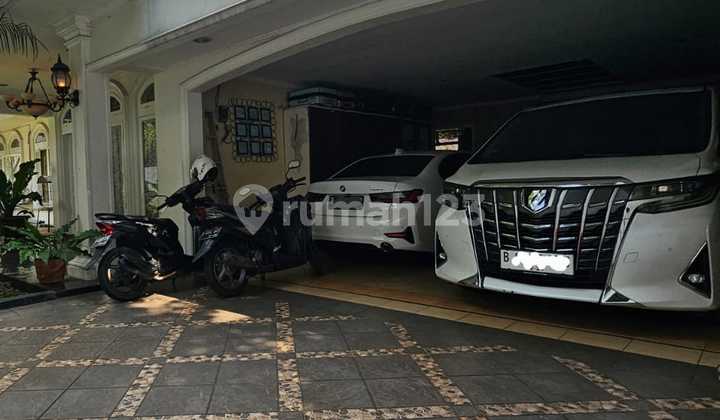 Rumah Lama.hitung Tanah Jln Lebar Lingkungan Tenang.asri Kby Baru