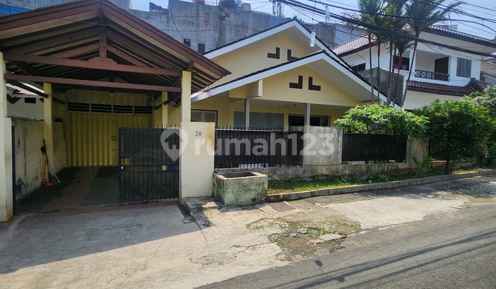 Rumah Hitung.tanah Jln Lebar Di Gandaria.kebayoran Baru