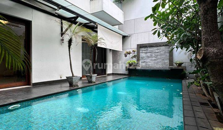 Rumah Mewah Design Tropical Siap Huni Di Pondok Indah 1