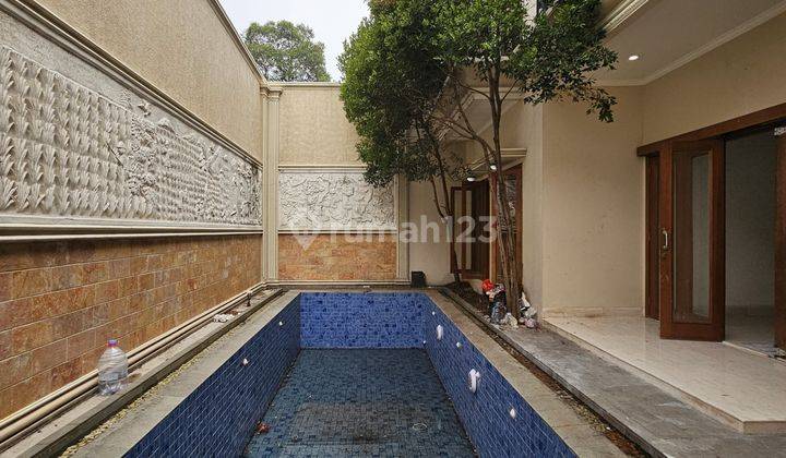 Rumah Mewah Private Pool Siap Huni Di Veteran Bintaro