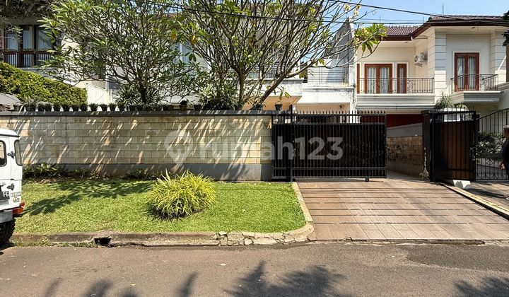 Beautiful Ready-to-Occupy House on a Wide Prime Area Road in Pondok Indah