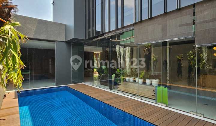 Rumah Mewah Design Modern Di Jalan Kebayoran Baru Prime Area
