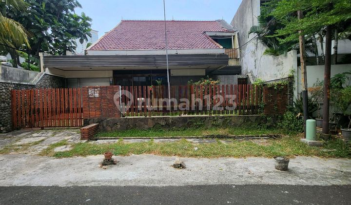 Rumah Lama Hitung Tanah Dlm Komplek Jln Lebar.di Kebayoran Baru 1