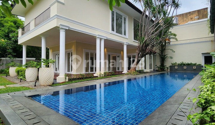 Newly Renovated Luxury Home Ready to Live Prime Area in Kebayoran Baru