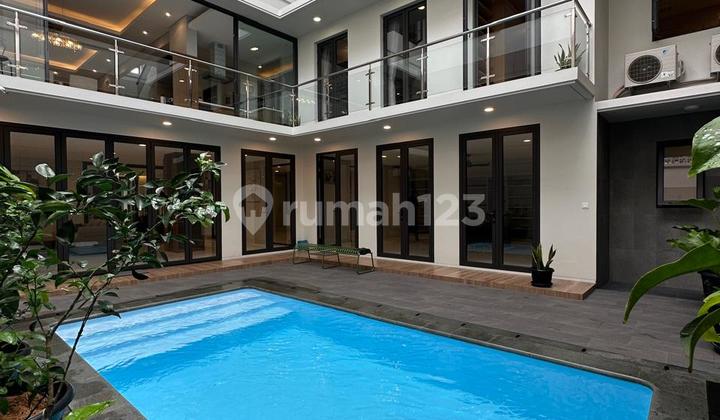 Rumah Mewah Baru Renov Siap Huni Dlm Komplek One.gate.di Kuningan