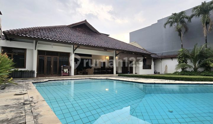 Rumah Asri 1.lantai Terawat.siap Huni Halaman Luas.di Cipete 1