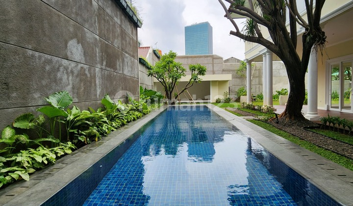 Rumah Mewah Baru Renov.siap Huni Prime.area.di Kebayoran Baru 2