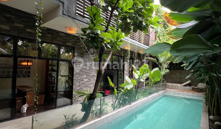 Tropical Modern Design House with Private Pool, Ready to Occupy in Pejaten