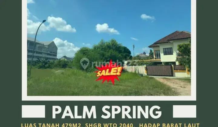 Di Jual 1 unit Kavling 
Siap bangun
Perum Palm Spring 
Lokasi diBatam Centre di Di Jual 1 unit Kavling 
Siap bangun
Perum Palm Spring 
Lokasi diBatam Centre

▪︎Luas Tanah 479 m²
▪︎Sudah Sertipikat 
▪︎SHGB UWTO 2040
▪︎Hadap Barat Laut
▪︎Harga 3.8jt/meter 
 1
