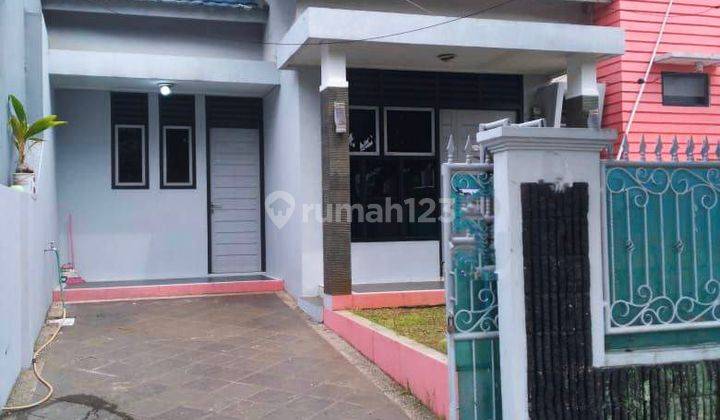 Rumah Lingkungan Asri Jl. Lap.tembak Cibubur Jakarta Timur Dekat Tol Dan L R T 1