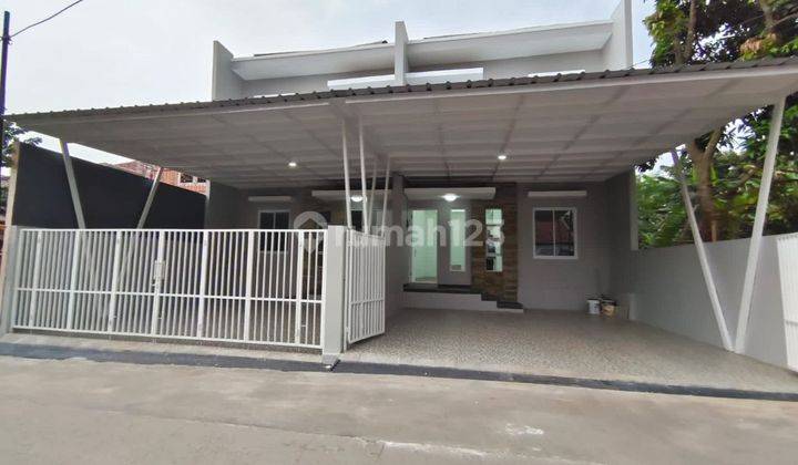 Dijual Rumah Baru Free Kanopi Di Jatiwarna  Bekasi 5 Menit Ke Tol 1