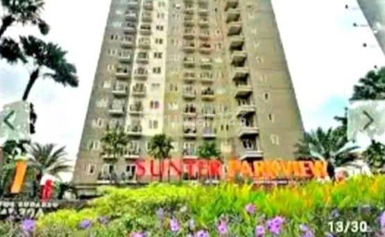 Apartemen Sunter Park View Tower B Lantai Sedang Tipe Studio Dijual Murah, Bagus, Full Furnished VJ190924  2