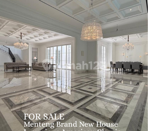 For Sale House Menteng Brand New House Luxurious American Classic