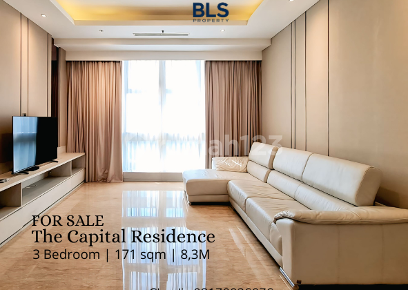 FOR SALE Apartemen The Capital Residence 3BR FOR SALE Apartemen The Capital Residence 3BR