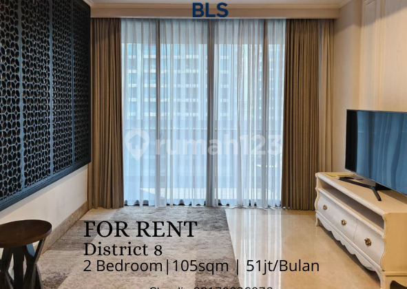 For Rent Apartment District 8 2Br