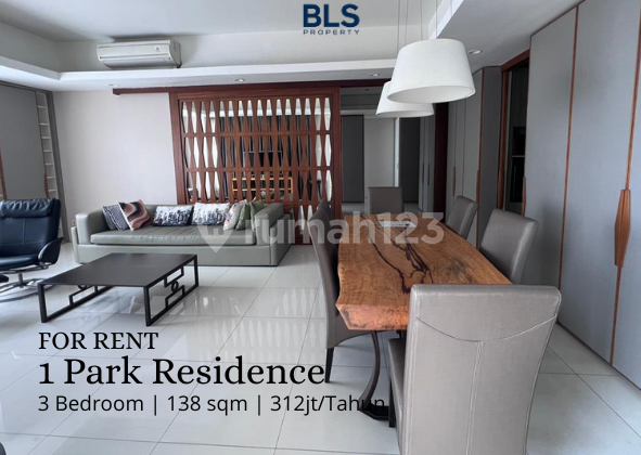 FOR RENT Apartemen 1Park Residences 3BR FOR RENT Apartemen 1Park Residences 3BR