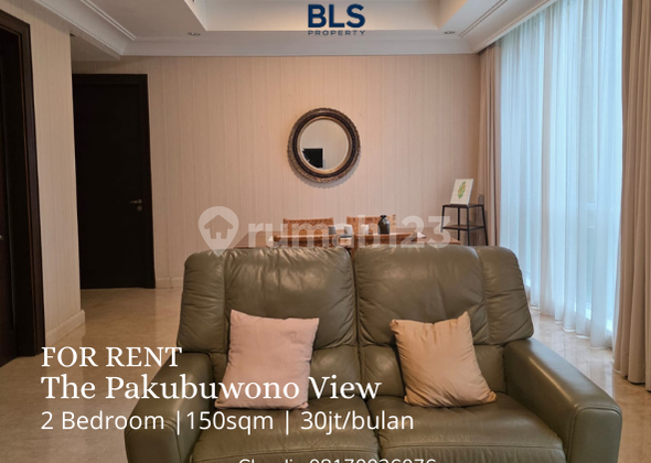 FOR RENT Apartment The Pakubuwono View 2BR FOR RENT Apartment The Pakubuwono View 2BR