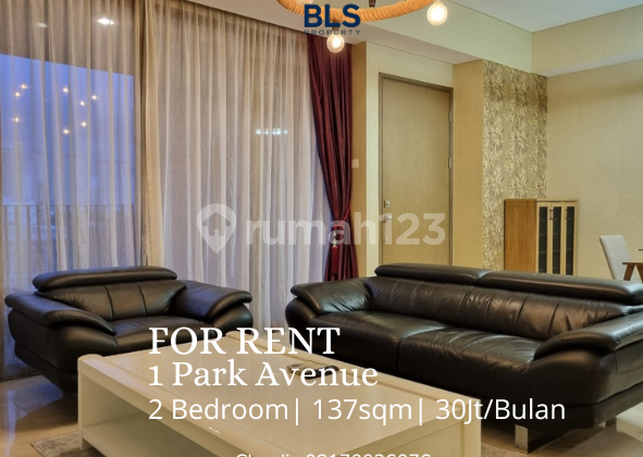 For Rent Apartment 1 Park Avenue 2Br