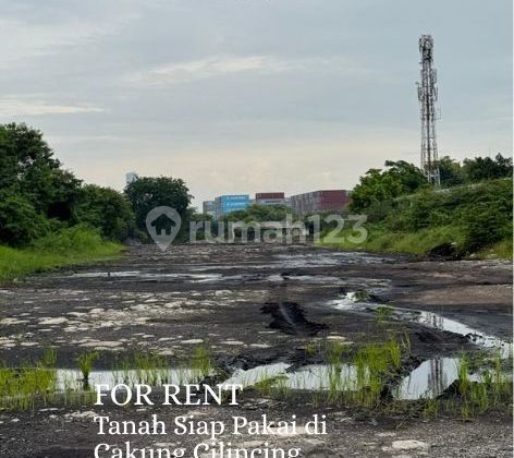 For Rent Ready-to-Use Land in Cakung Cilincing For Rent Ready-to-Use Land in Cakung Cilincing