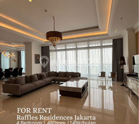 FOR RENT Apartment Raffles Residences Jakarta 4BR