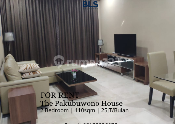 FOR RENT Apartment The Pakubuwono House 2BR
