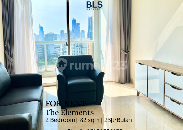 For Rent Apartment The Elements 2 Bedroom