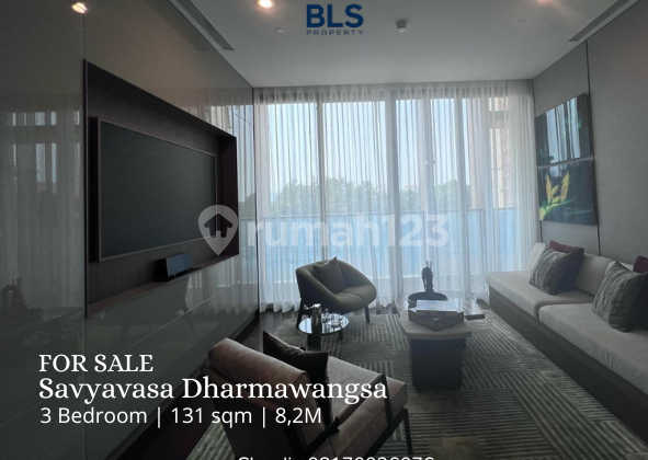 FOR SALE Savyavasa Dharmawangsa Apartment Private Lift 3BR
