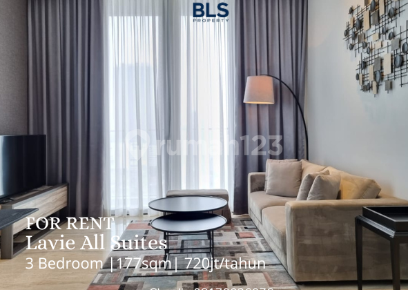 FOR RENT Apartment Lavie All Suites 3BR