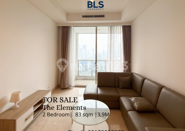 FOR SALE Apartment The Elements 2BR FOR SALE Apartment The Elements 2BR