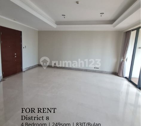 FOR RENT Apartment District 8 4BR