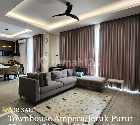 FOR SALE Townhouse Ampera/Jeruk Purut 