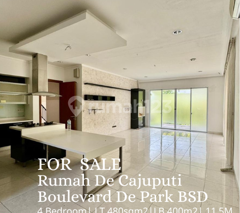 For Sale Rumah De Cajuputi Boulevard De Park Bsd