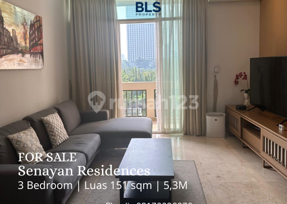 FOR SALE Apartment Senayan Residences 3BR