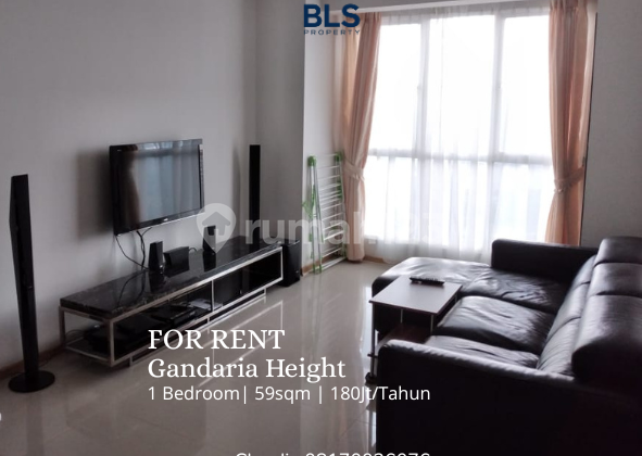 For Rent Apartment Gandaria Height 1Br 1