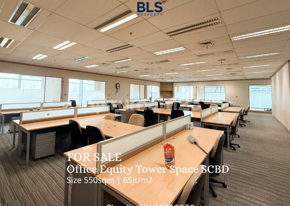 Dijual Ruang Kantor di Equity Tower SCBD