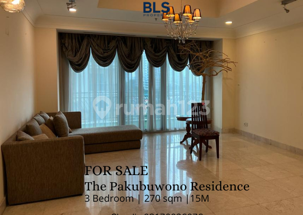 For Sale Apartment The Pakubuwono Residence 3Br