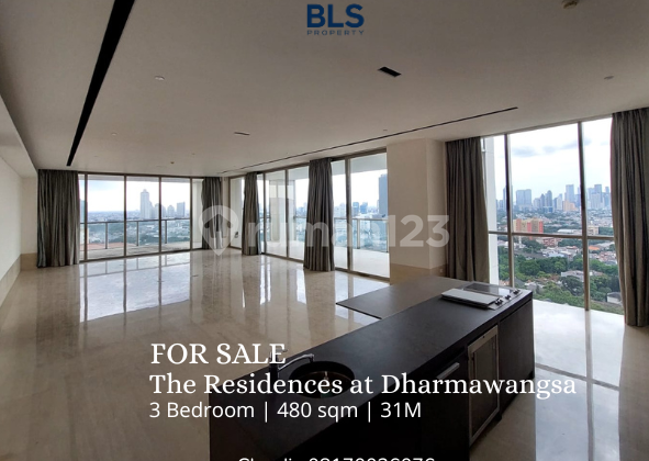 FOR SALE Apartment The Residences at Dharmawangsa 3BR FOR SALE Apartment The Residences at Dharmawangsa 3BR