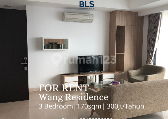 For Rent Apartment Wang Residence 3Br 1