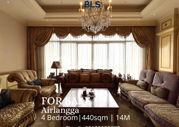 For Sale Apartment Airlangga 4Br