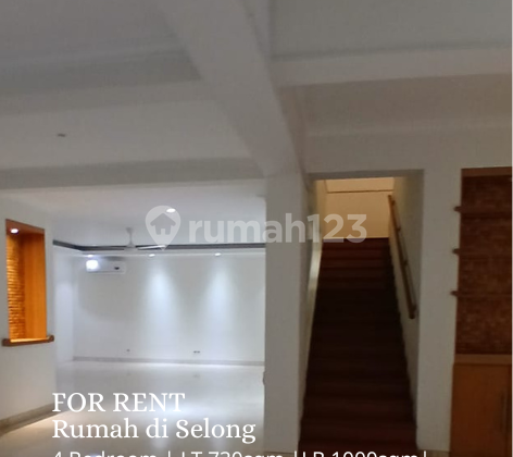 FOR RENT Rumah di Selong 