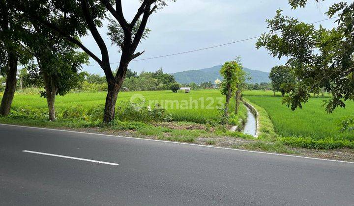 Tanah pinggir jalan bypass Bandara Internasional Lombok  2