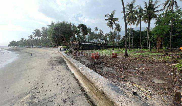 Tanah pinggir pantai dan pinggir jalan raya Senggigi 3
