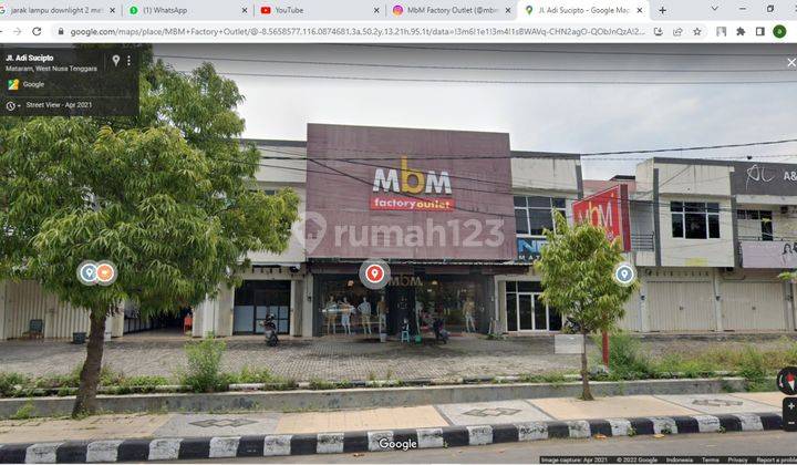 2 Unit Ruko Di Jl Adisucipto Mataram Lombok 1