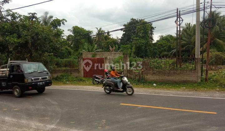 Tanah di pinggir jalan Singgar penjalin Tanjung  4