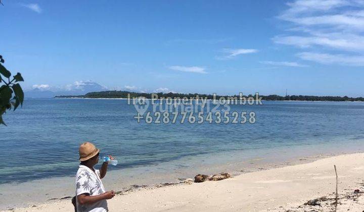 Tanah Loss Pantai di Gili Meno View Sunset Lombok 2