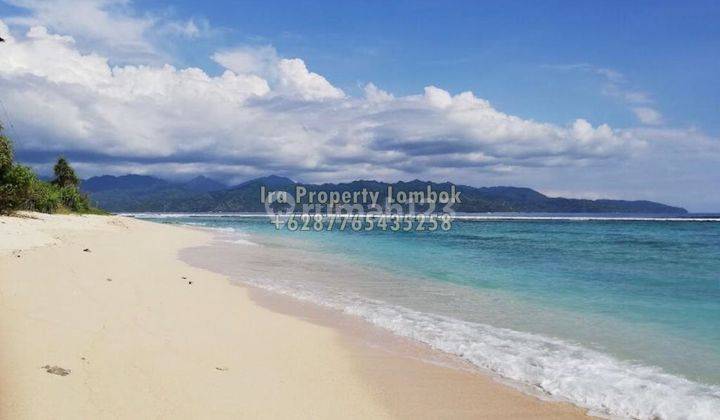 Tanah Loss Pantai di Gili Meno View Sunset Lombok 1